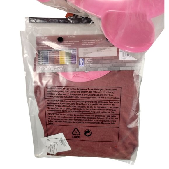 Disguise Boys M (8) Five Nights at Freddys Piggy 2 Piece Halloween Costume - Picture 7 of 8